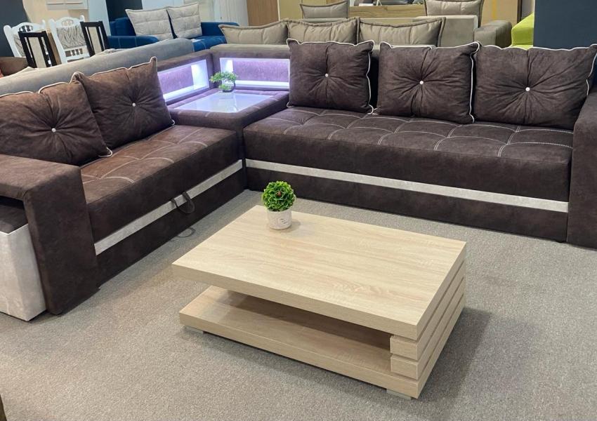 Coltar extensibil Stiletto cu tabureti