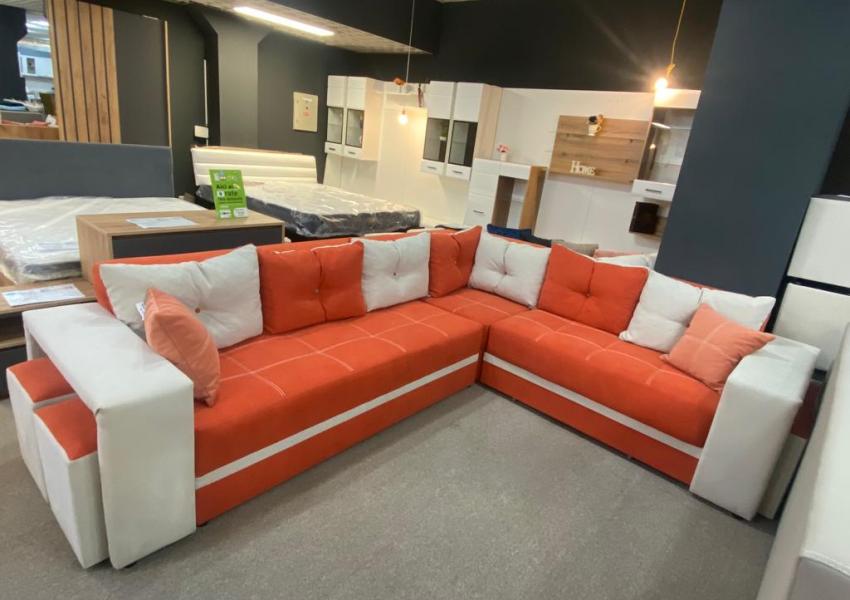 Coltar extensibil Alex cu tabureti
